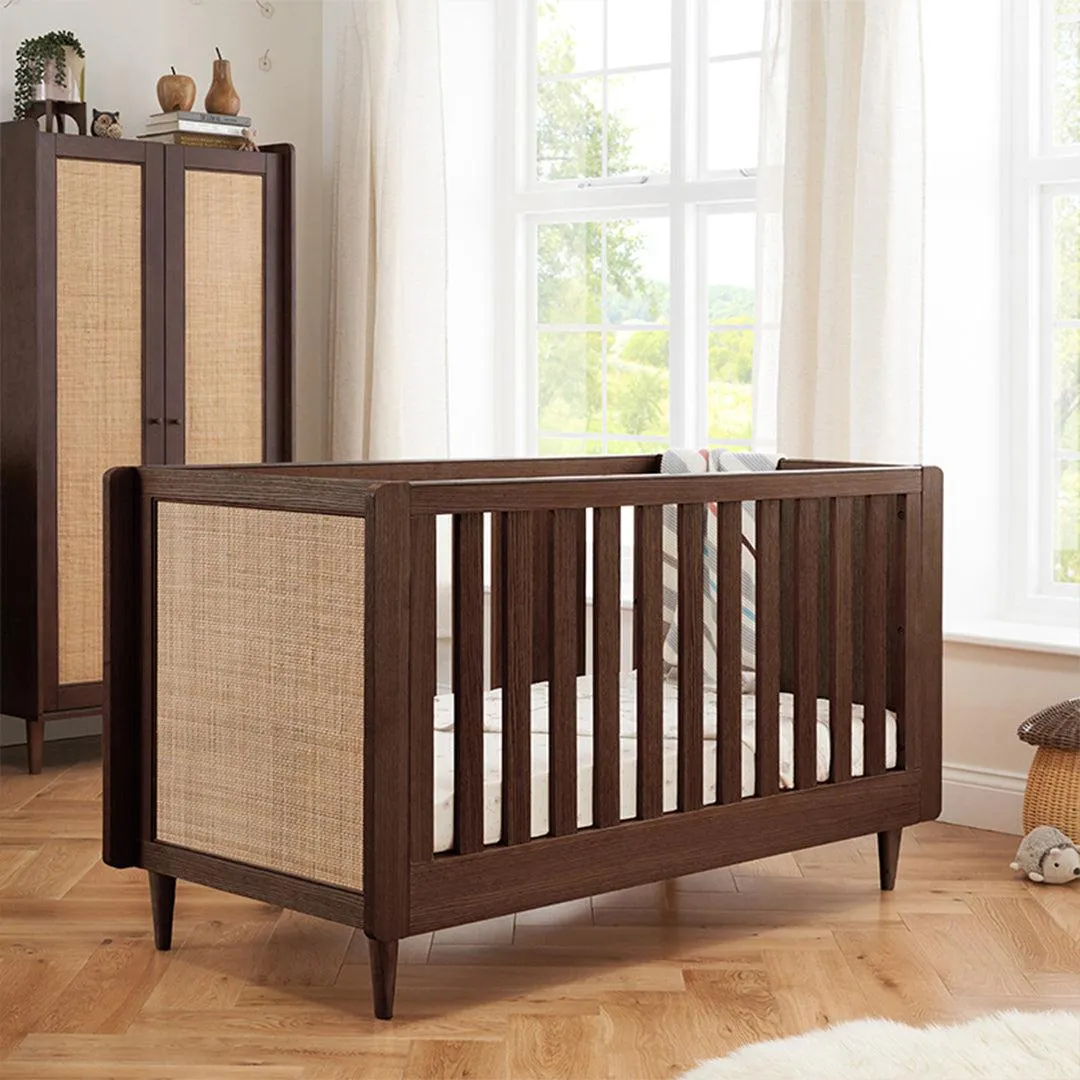 Tutti Bambini Japandi 2 Piece Room Set  - Warm Walnut