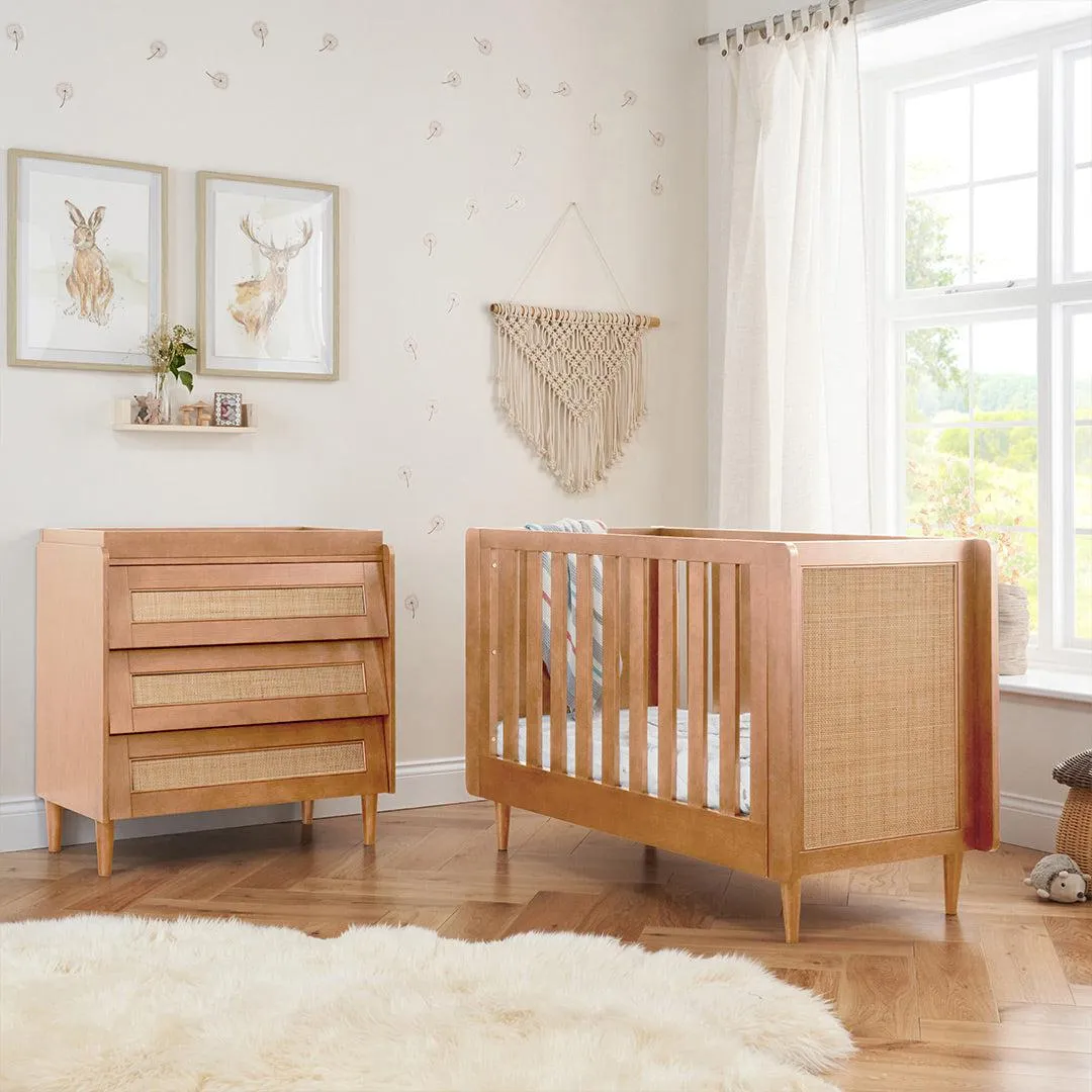 Tutti Bambini Japandi Chest Changer - Light Oak