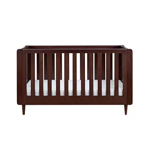 Tutti Bambini Japandi Cot Bed  - Warm Walnut