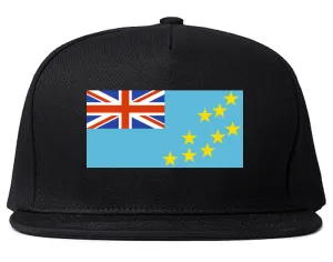 Tuvalu Flag Country Printed Snapback Hat Cap