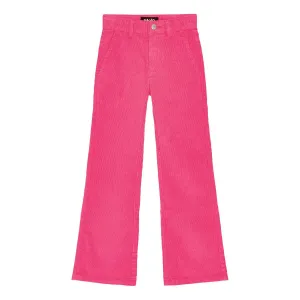 Tween Bottoms | Aida Shocking Pink Flare Corduroys | Molo