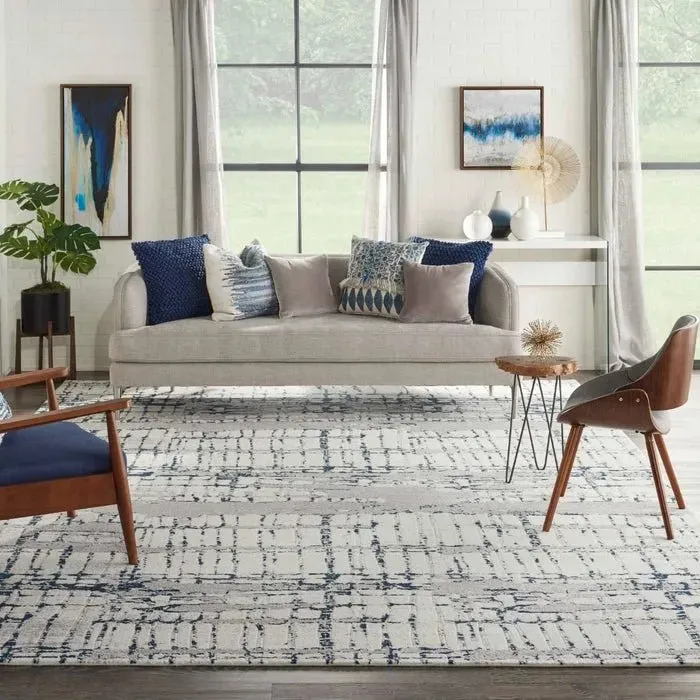 Twilight TWI10 Ivory/Navy Rug