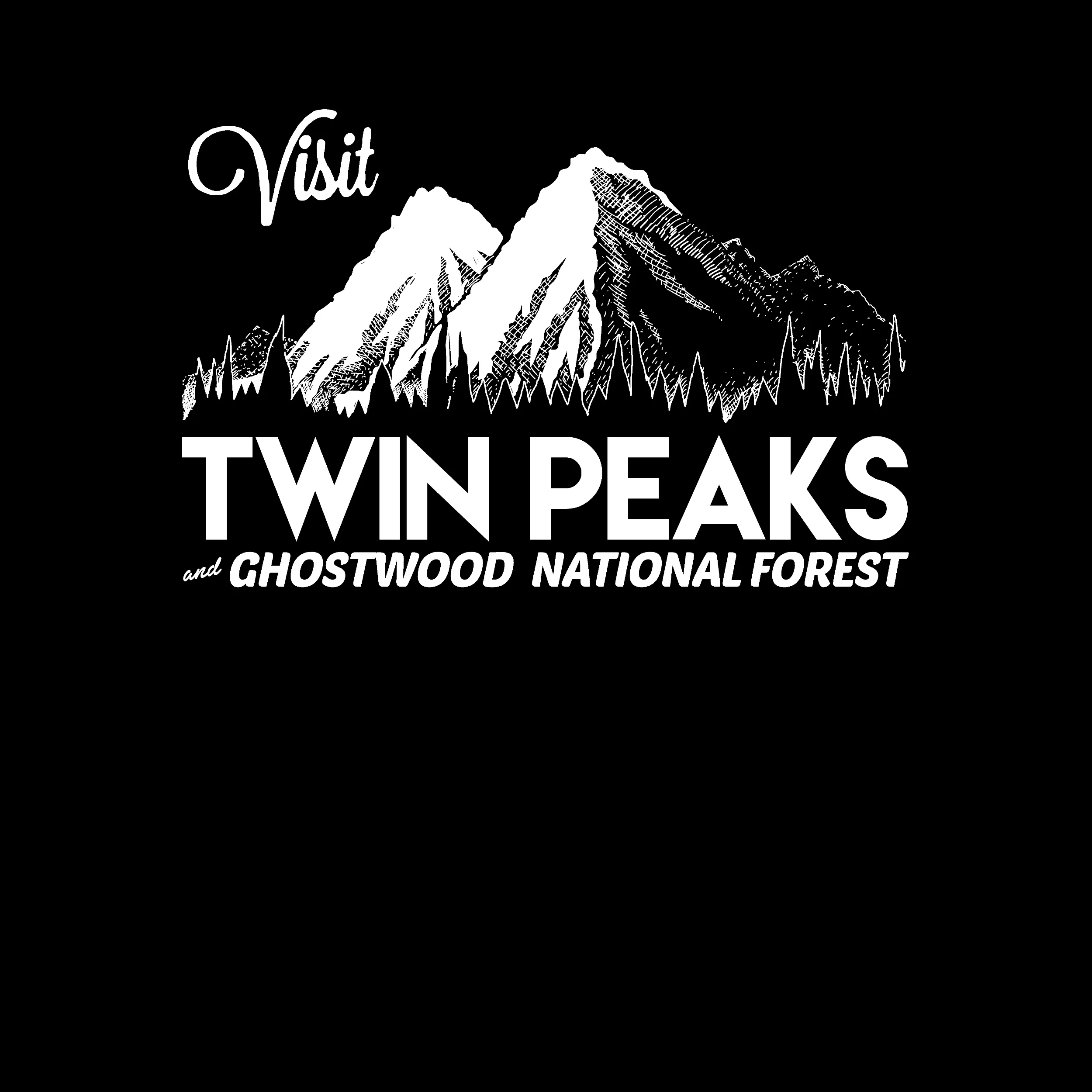 Twin Peaks Visit Slim Fit Tee