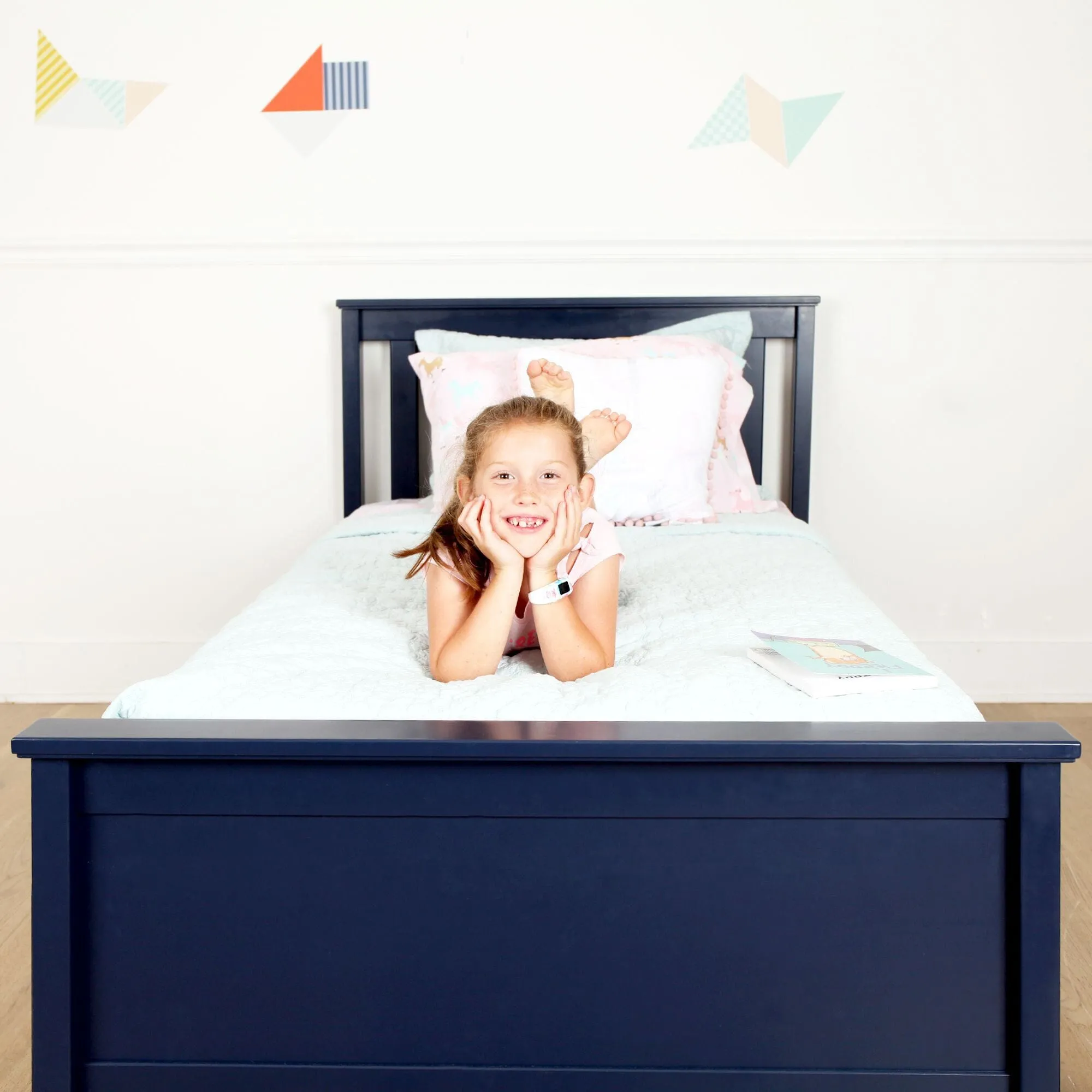 Twin Slatted Bed With Storage Drawers