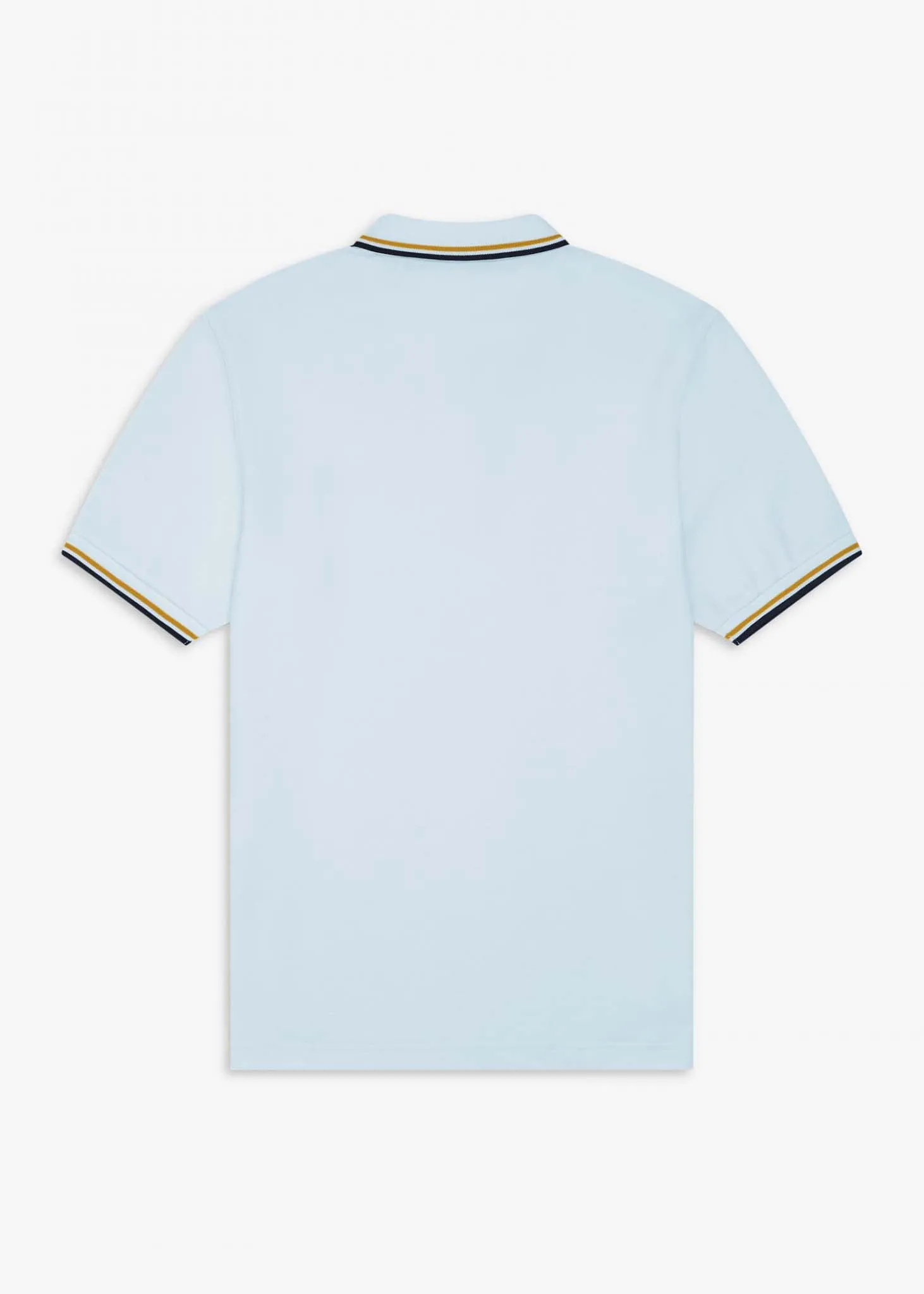 Twin tipped aw polo - chalk gold