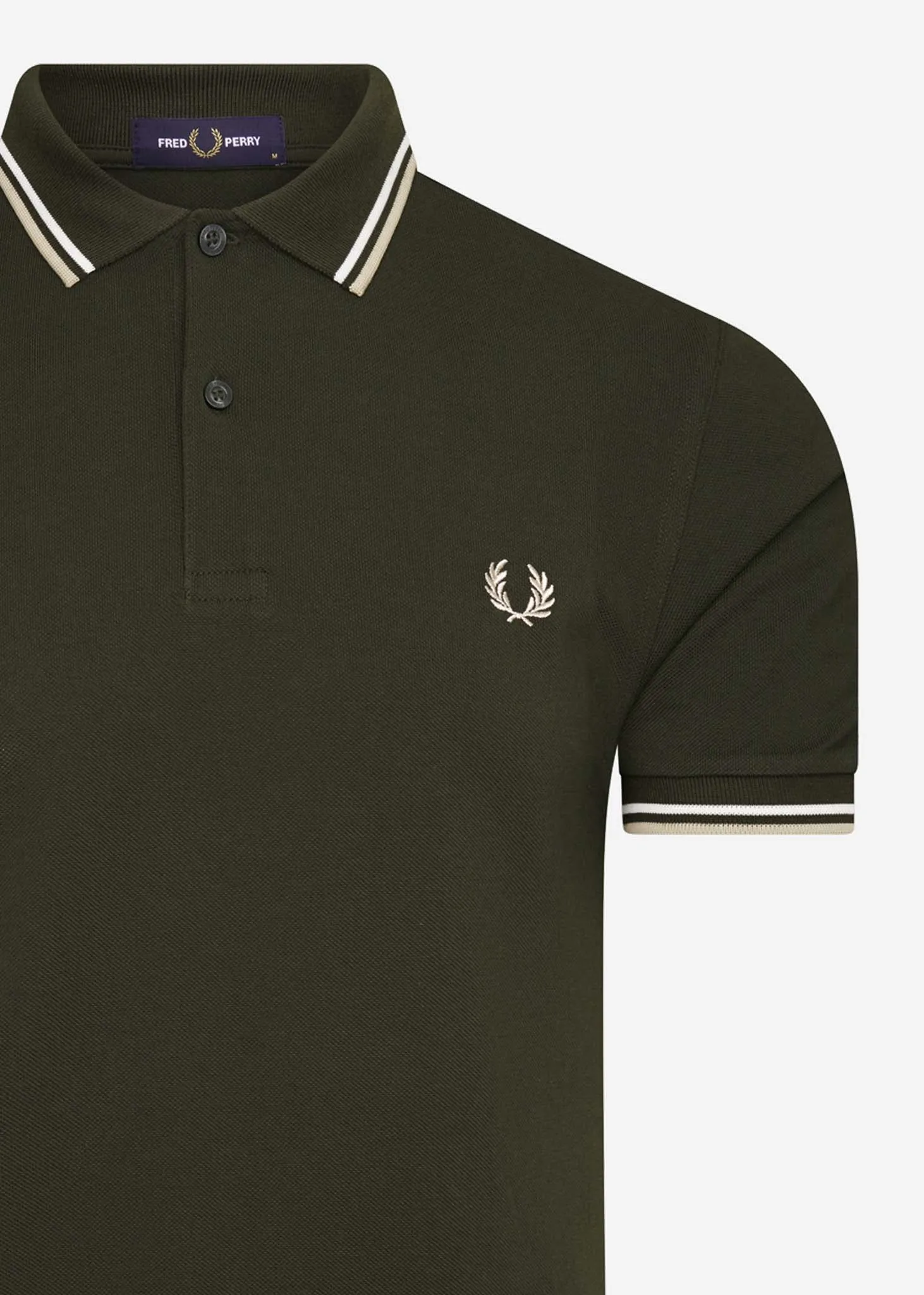 Twin tipped aw polo - hunting green