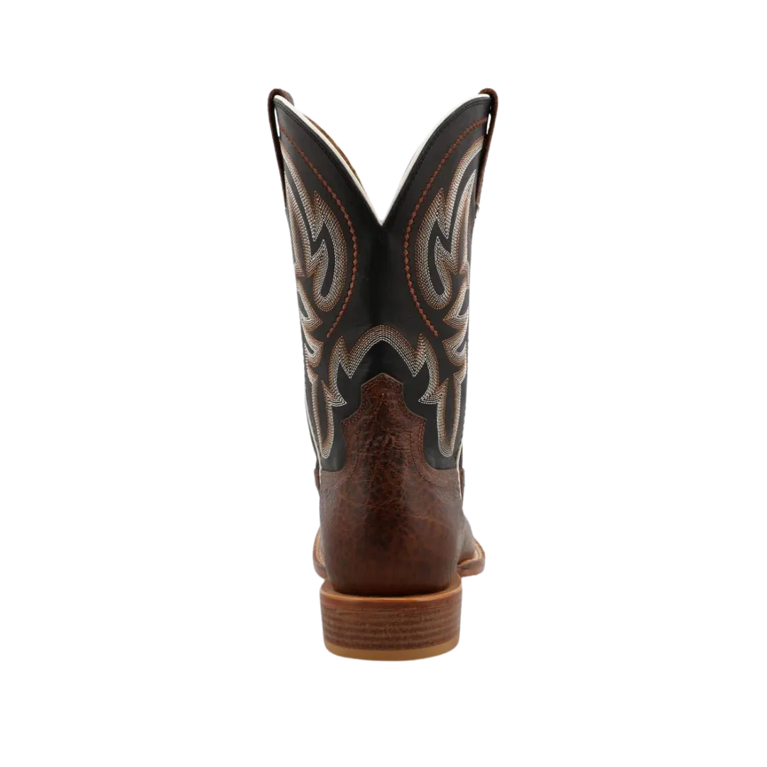 Twisted X Men's  Elephant Print & Antique Black Boot