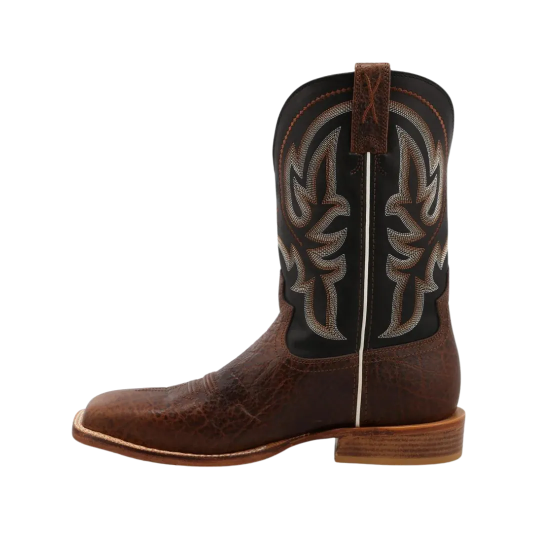 Twisted X Men's  Elephant Print & Antique Black Boot