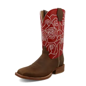 TWISTED X WOMEN'S SEQUOIA AND ROSE WESTERN BOOT - WXTL003