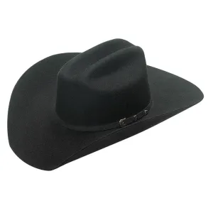 Twister 3X Black Wool Cowboy Hat - Santa Fe