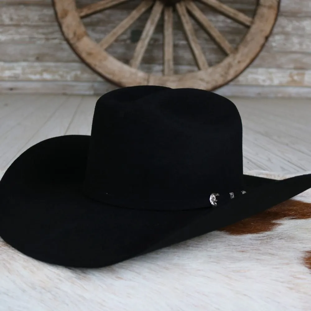 Twister 3X Black Wool Cowboy Hat - Santa Fe