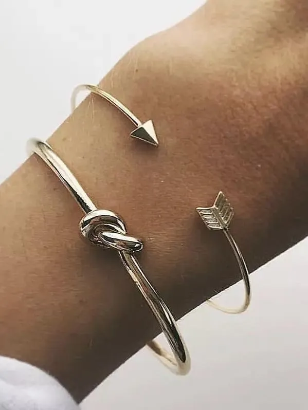 Two Bracelets ARROW BRACELET SET