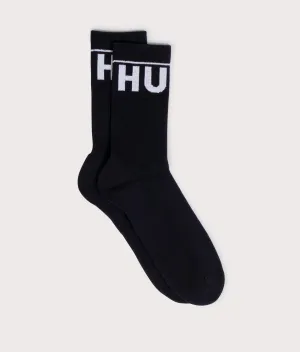 Two Pack of Iconic Quarter Rib Socks