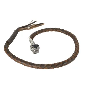 Two Tone Brown Get Back Whip for Motorcycles