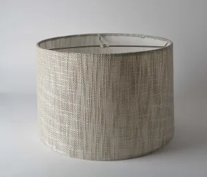 Two Tone Textured Weave Short Drum (Rolled Edges)