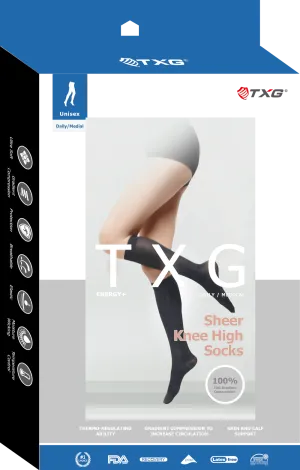 TXG Sheer Support Knee High Stockings