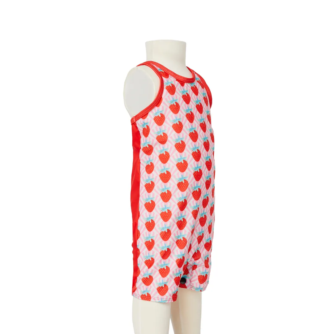 Tyoub Kids Racer Back Kneesuit Zoot Strawberry | Red