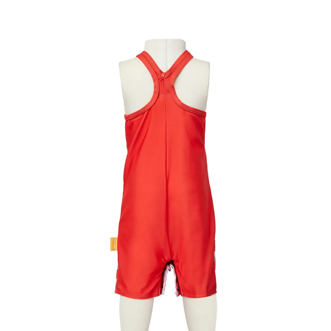 Tyoub Kids Racer Back Kneesuit Zoot Strawberry | Red