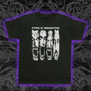 Type O Negative Faces Slim Fit Tee