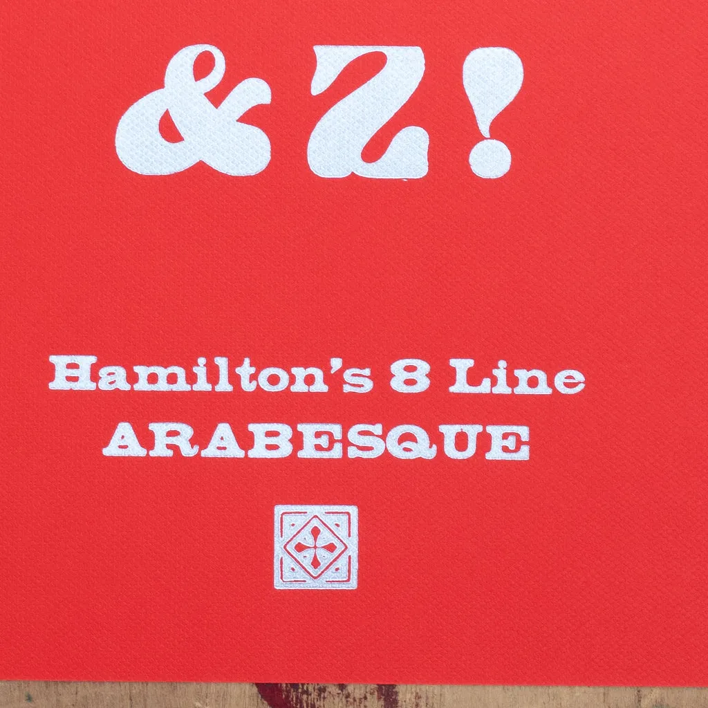 Type Specimen: Arabesque