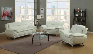 U2707 White Loveseat