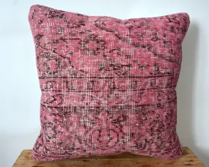 Ubah - Wool Pink Pillow Cover