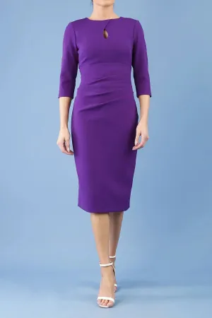 Ubrique Dress - Deep Purple