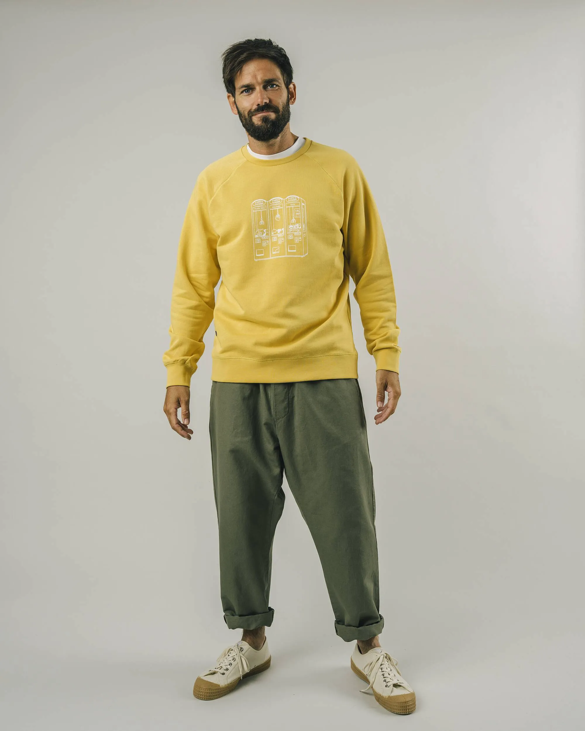 Ufo Catcher Sweatshirt Ochre