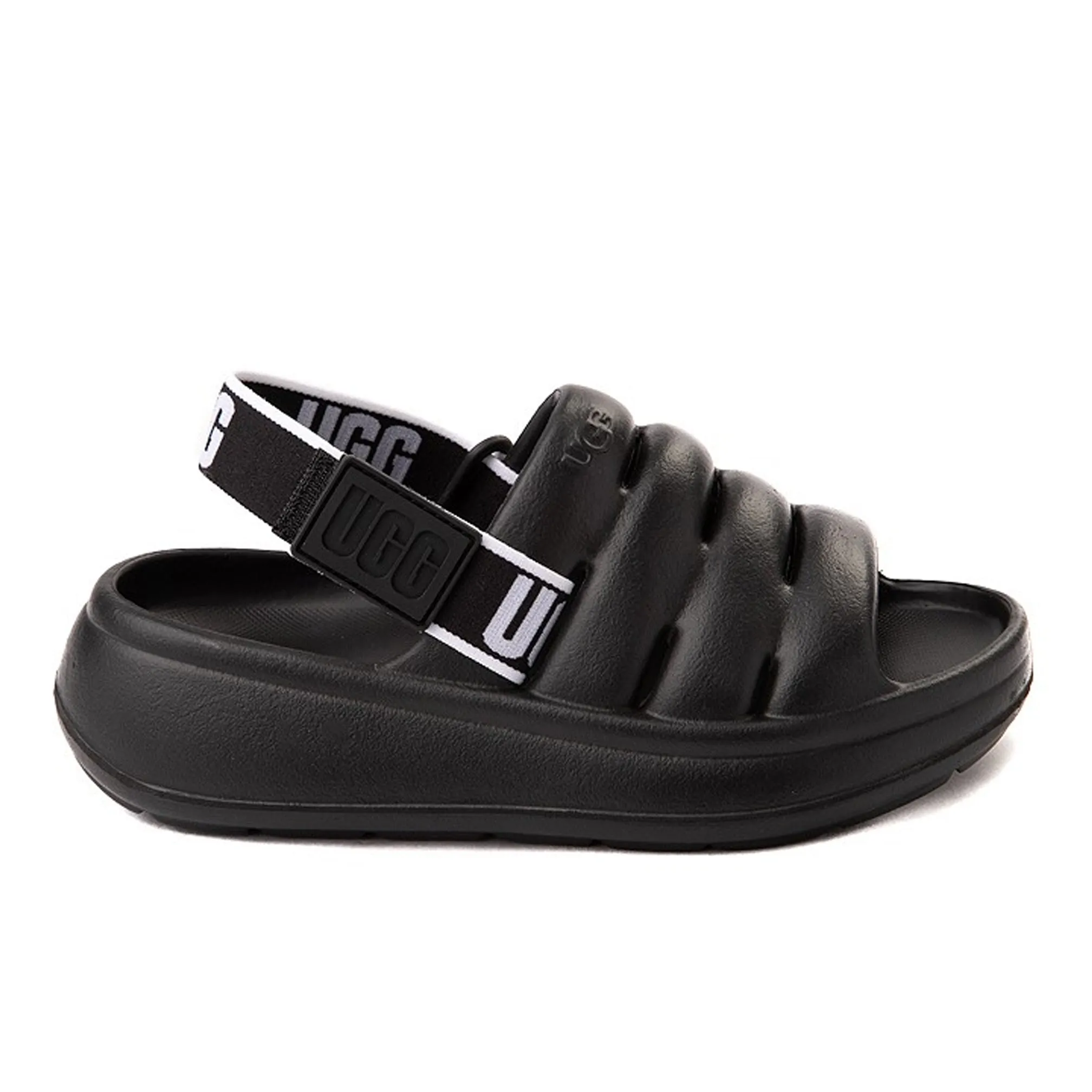 UGG Baby Black Sport Yeah Sandals