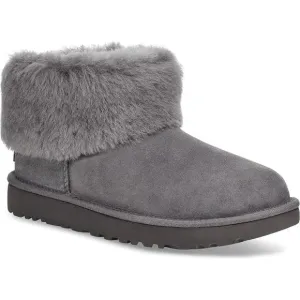 UGG™ Classic Mini Fluff Charcoal