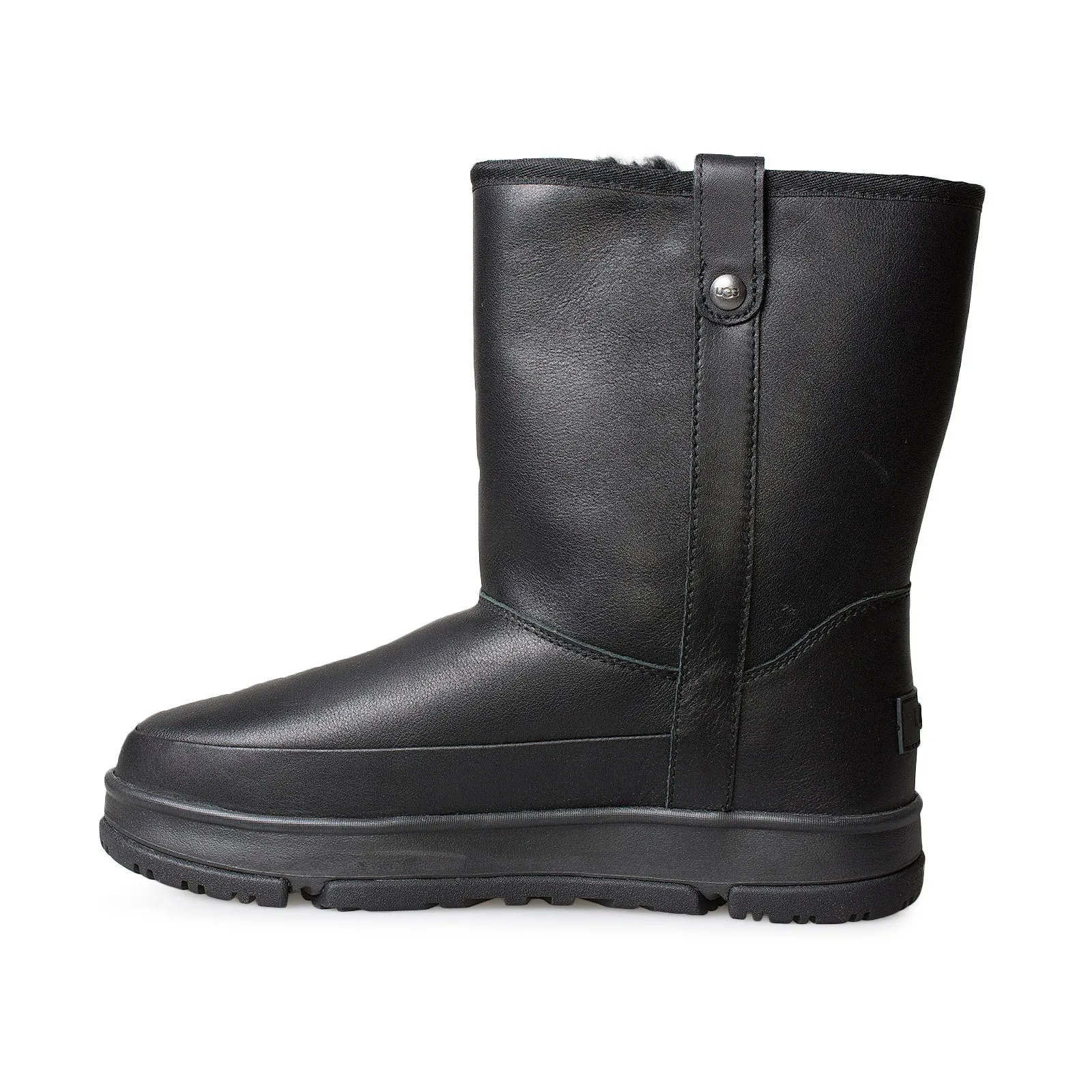 UGG Classic Weather Short Black Boots - Women's