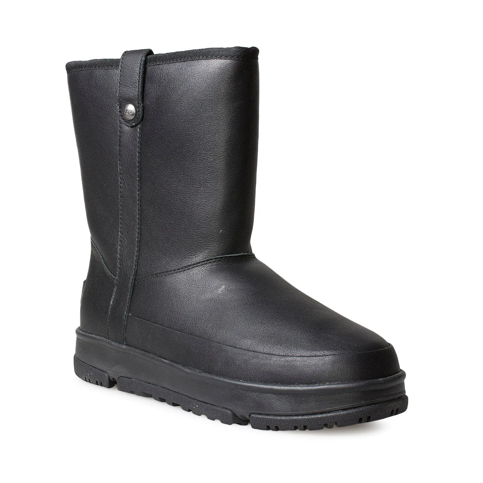 UGG Classic Weather Short Black Boots - Women's