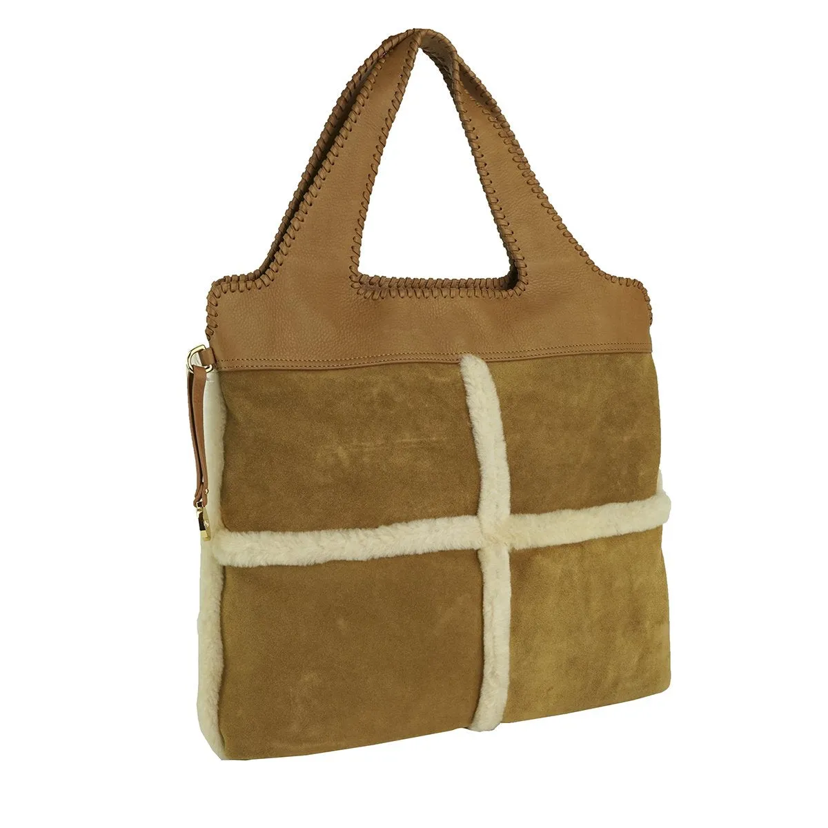 Ugg Quinn Flap Tote Chestnut