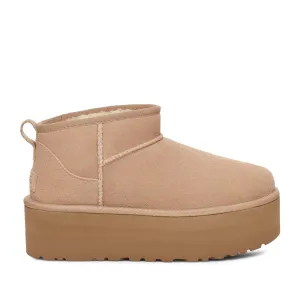 UGG Women's Classic Ultra Mini Platform in Sand