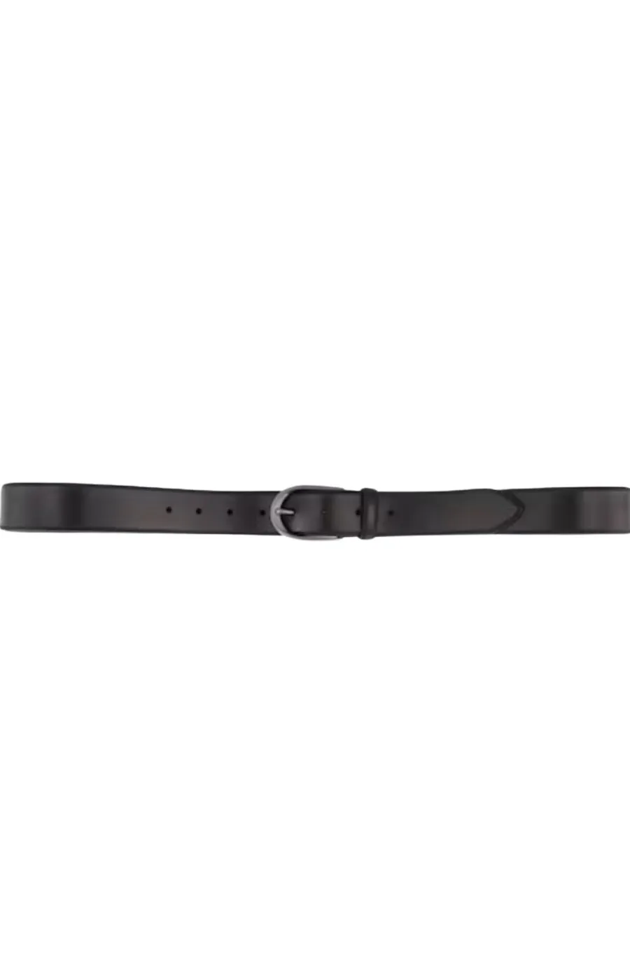 Ulla Popken Black Leather Belt