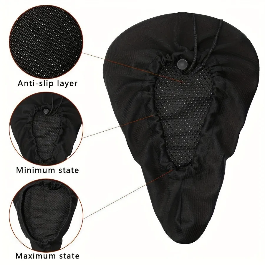 Ultimate Gel Comfort Bike Seat Cover Ride PainFree Anywhere