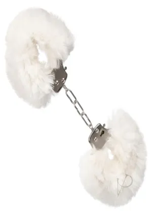 Ultra Fluffy Furry Cuffs White