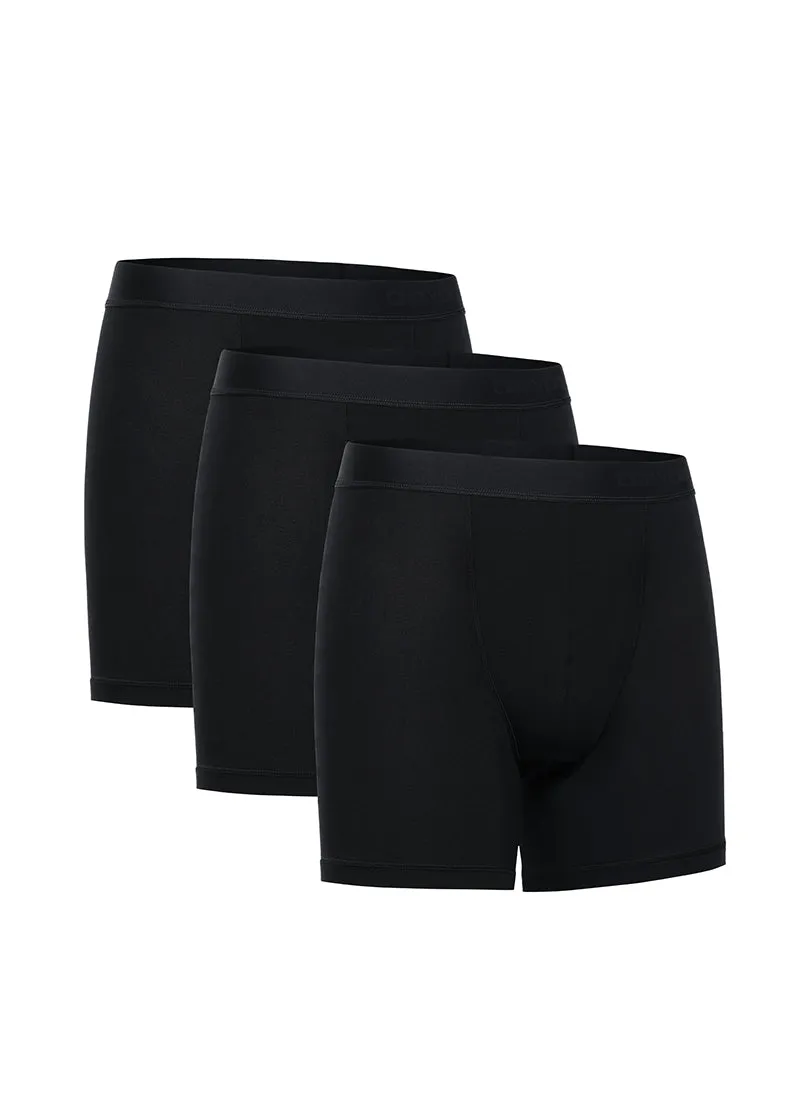 Ultra-Soft Modal Double Lined 5" Boxer Underwear (3-Pack)