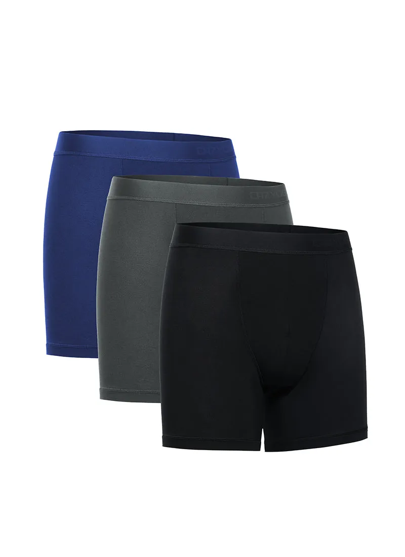 Ultra-Soft Modal Double Lined 5" Boxer Underwear (3-Pack)