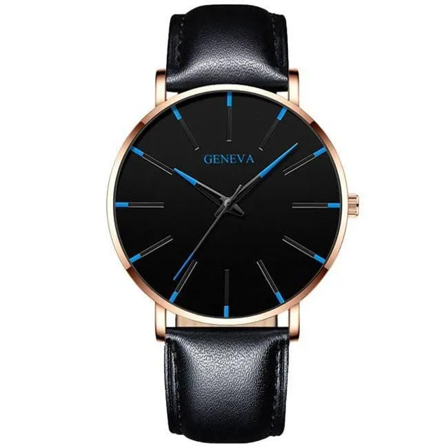 Ultra Thin Watches for Simple Men