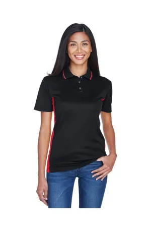 UltraClub 8406L: Ladies' Cool & Dry Sport Two-Tone Polo