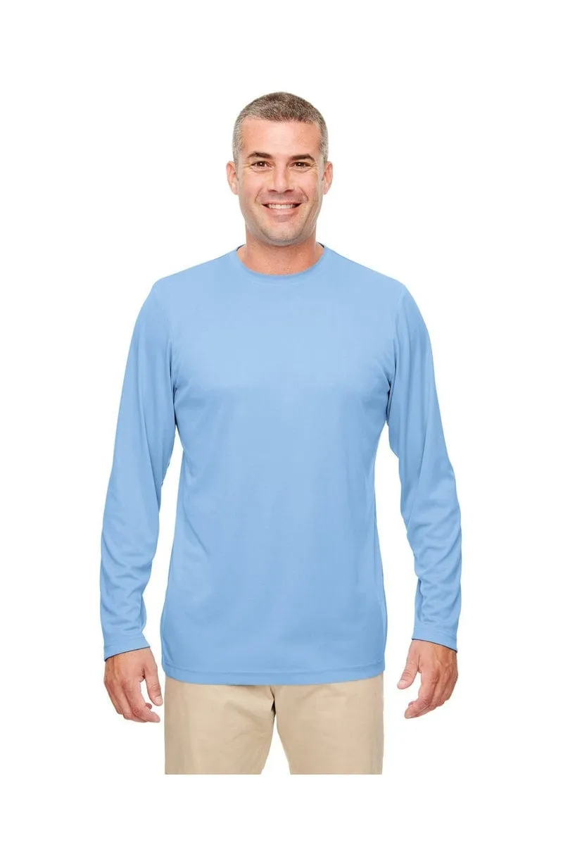 UltraClub 8622: Men's Cool & Dry Performance Long-Sleeve Top