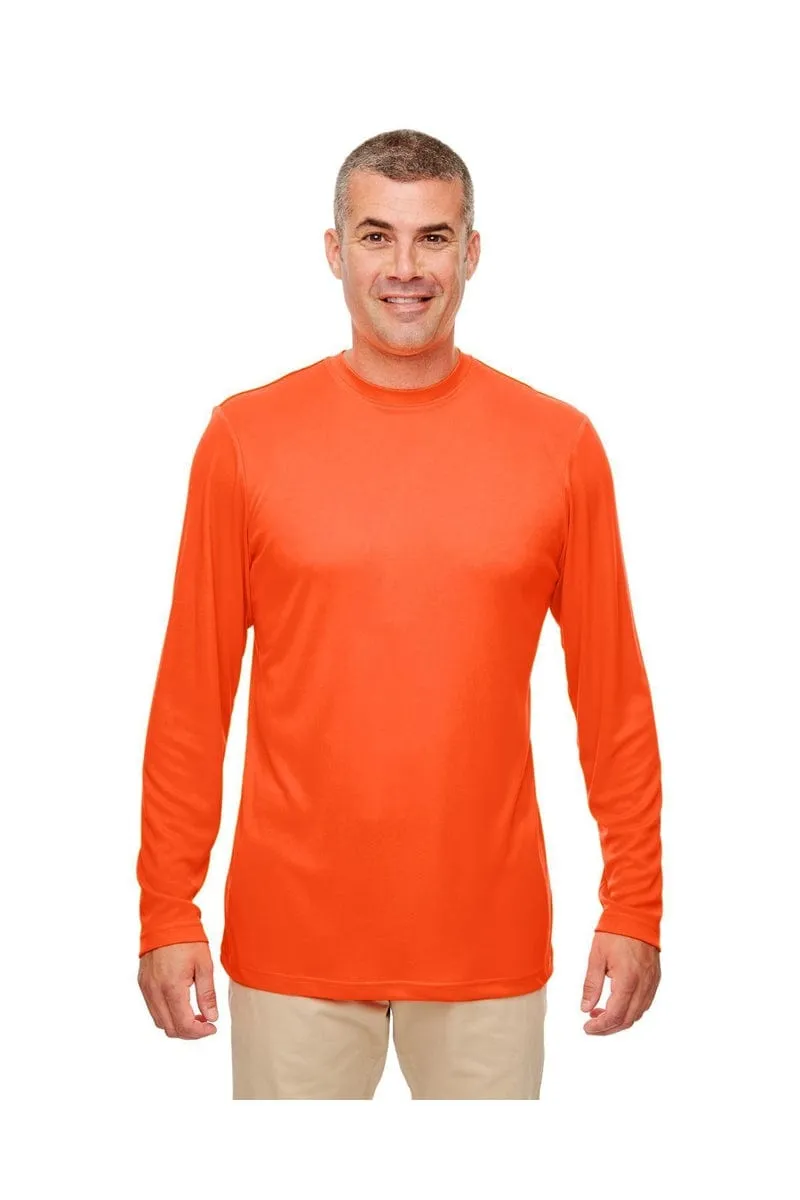 UltraClub 8622: Men's Cool & Dry Performance Long-Sleeve Top