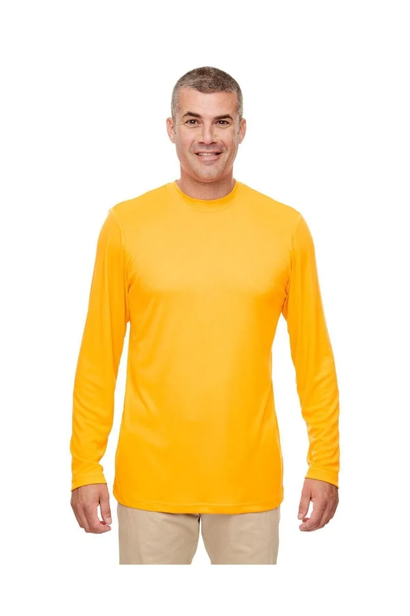 UltraClub 8622: Men's Cool & Dry Performance Long-Sleeve Top