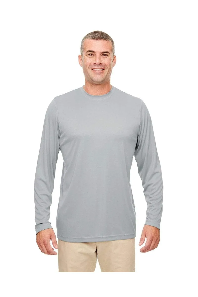 UltraClub 8622: Men's Cool & Dry Performance Long-Sleeve Top