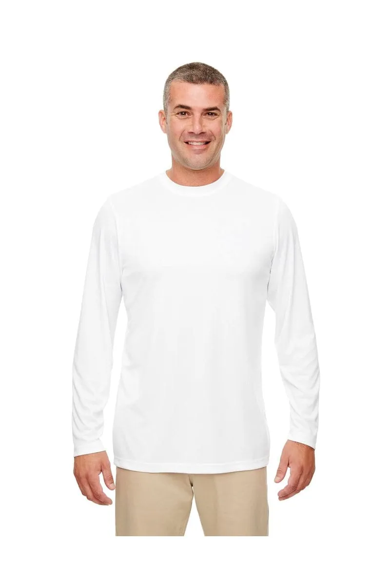 UltraClub 8622: Men's Cool & Dry Performance Long-Sleeve Top