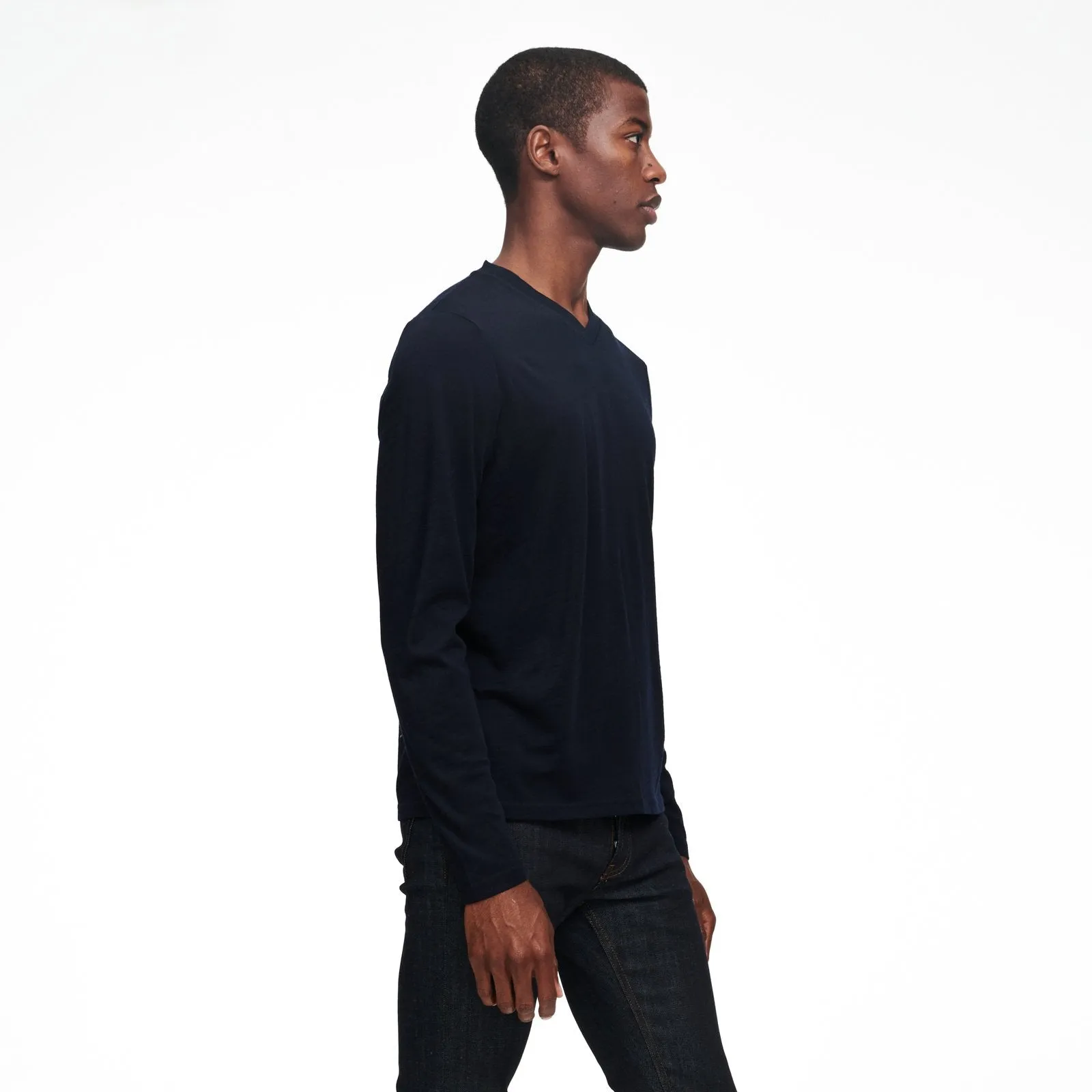 Ultralight V-Neck Long Sleeve T-Shirt