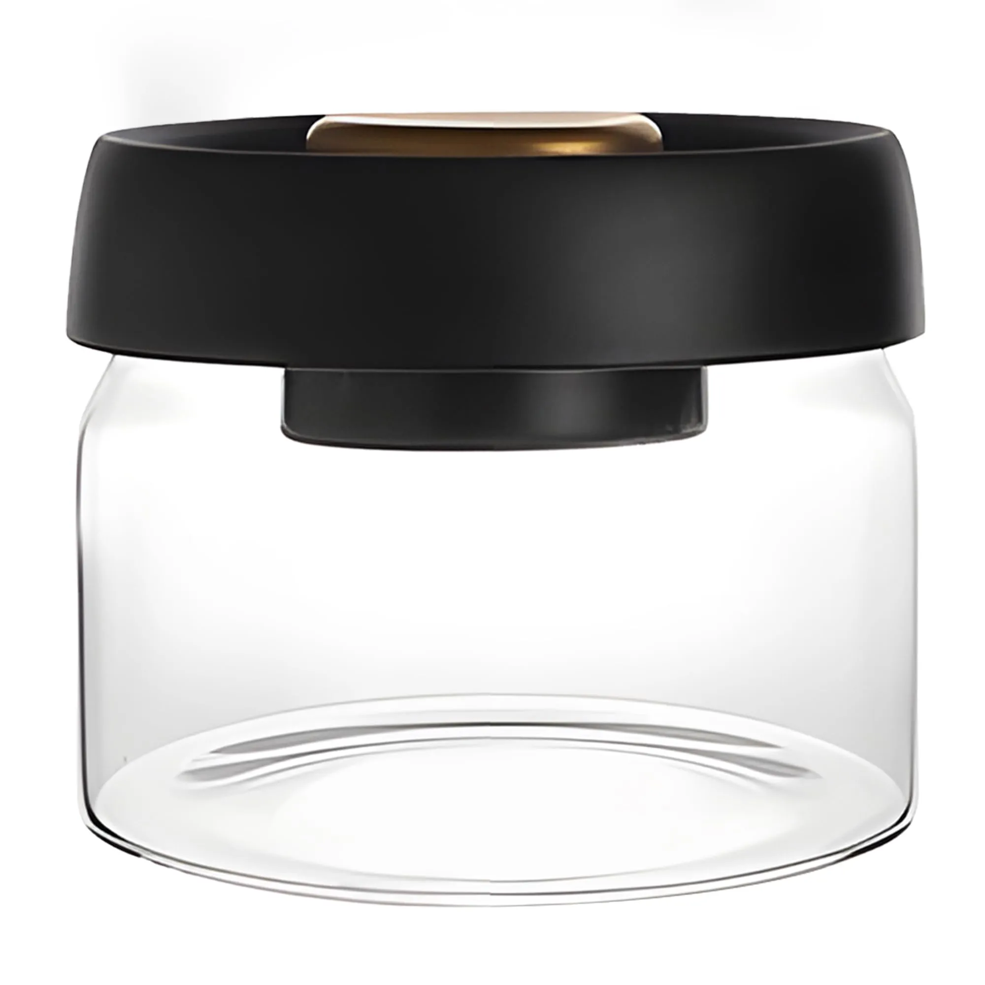 UMAI Borosilicate Glass Jars for Kitchen Storage with Vacuum Plastic lids | 500ml | Multipurpose Airtight Jars for Snacks, Cookies, Spices, Dry Fruits, Nuts, Coffee, Sugar | Transparent