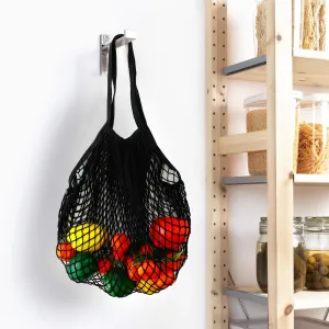 UMAI Cotton Mesh Reusable Shopping Bags For Women | Shopping Bag For Grocery | Laundry Bag | Picnic Bag | Clothes Storage Bag With Long Handle | Toys Storage Bag | Multipurpose Storage Organiser Bag