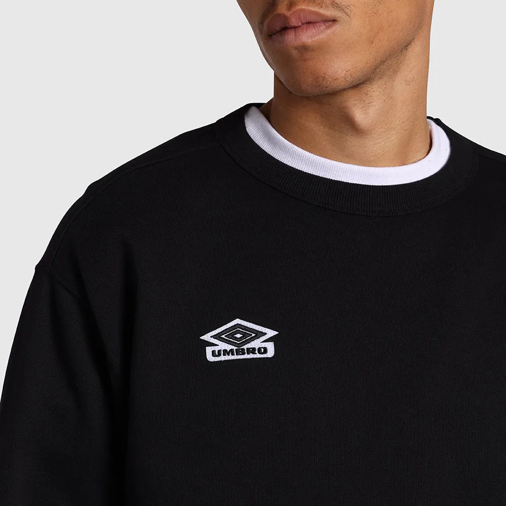 Umbro Classic Crew Sweat - Black